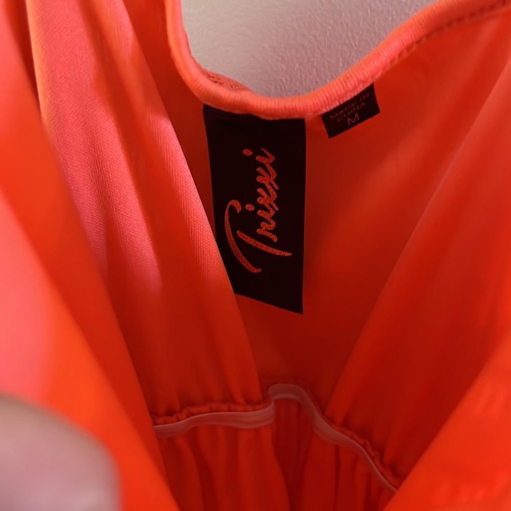 Pink/orange maxi dress - Picture 4 of 4